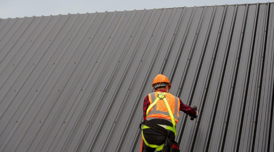 Professional metal roof installation services in Boone, IA